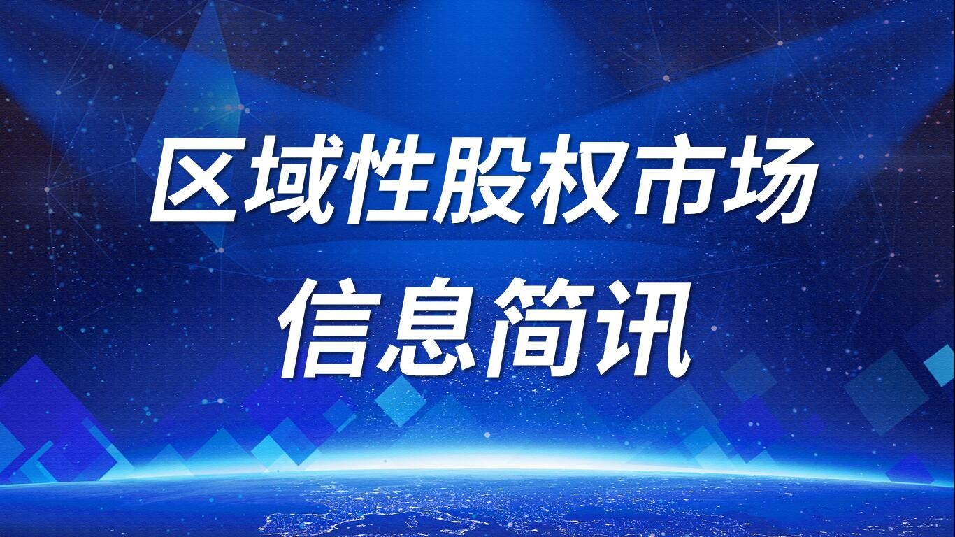 區(qū)域性股權市場信息簡訊（第1期）