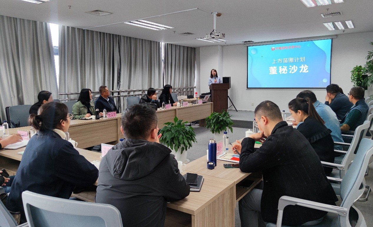 大手拉小手  齊魯股交成功舉行“上市苗圃計(jì)劃”董秘沙龍活動(dòng)